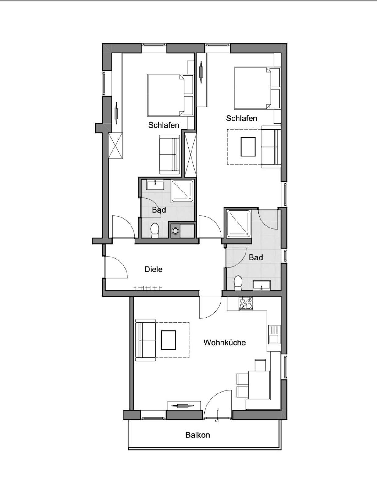 Apart Alpenrose ชปิส ภายนอก รูปภาพ